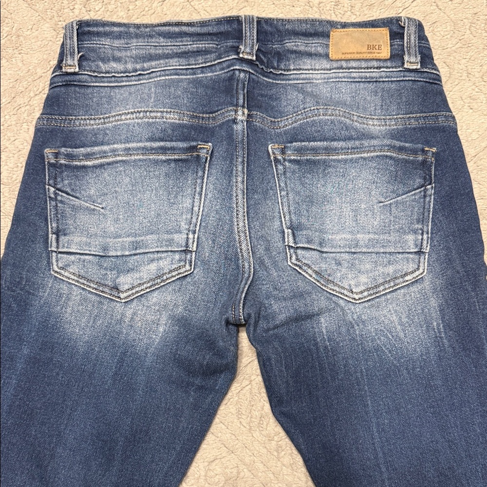 BKE Faded Blue Slim Jeans